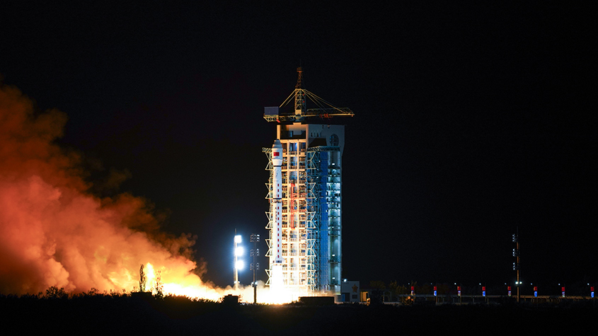 中国澳洲幸运10体彩168唯一官方网站成功发射风云三号08星