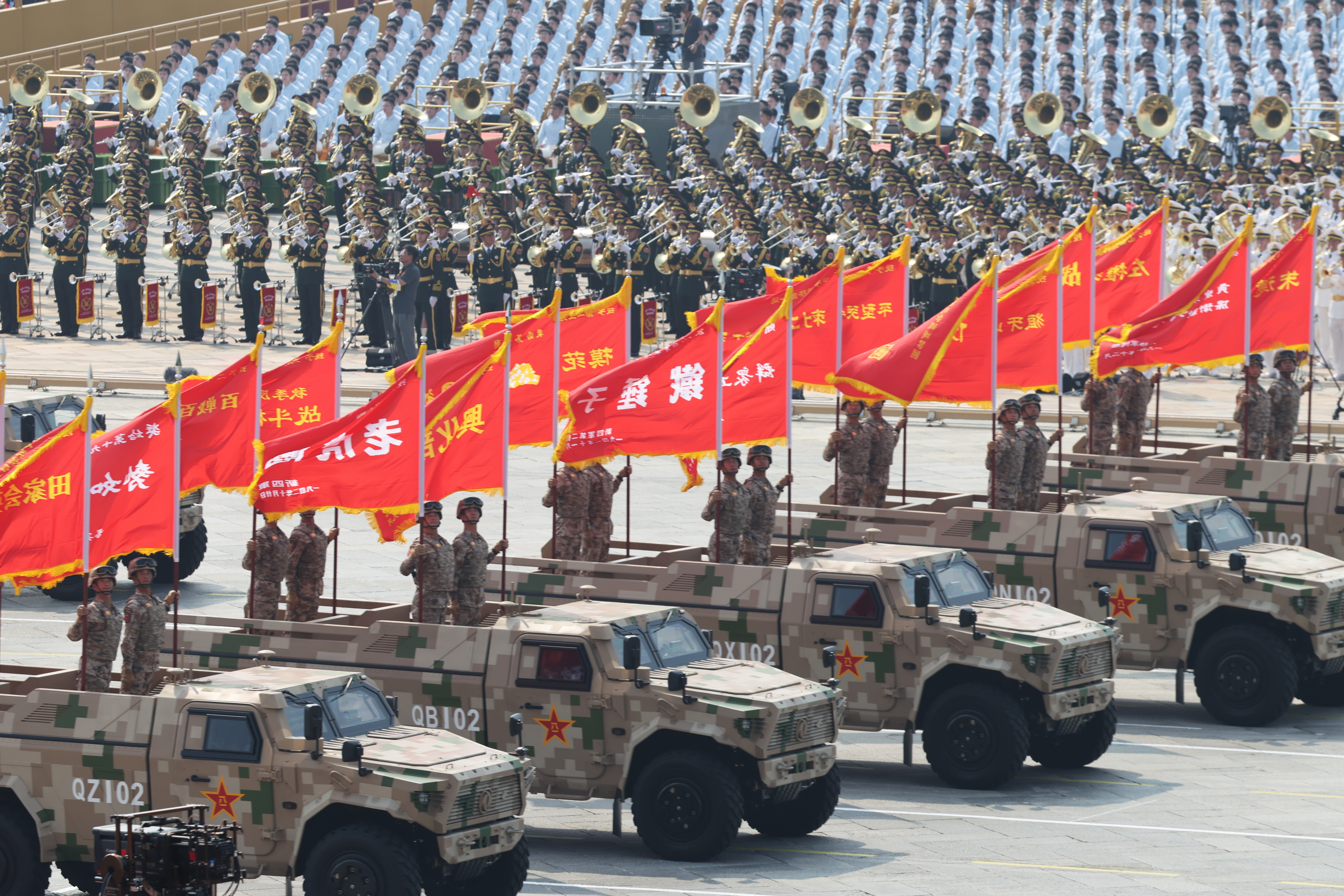 气势全开 记录九三阅兵超燃时刻